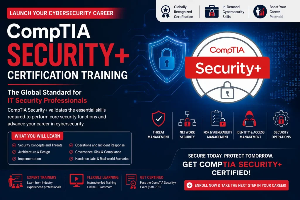 comptia security + certification training