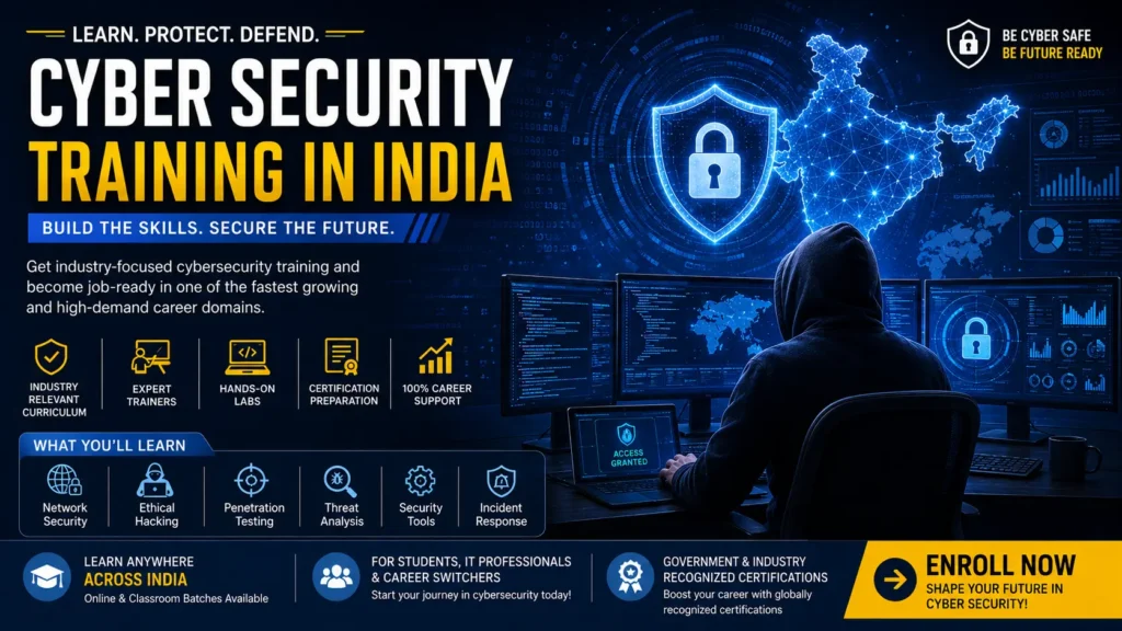 cyber security training in india